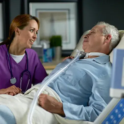 Adult on Ventilator